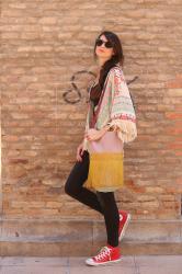 Kimono + Converse + Gloriaca