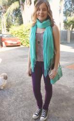 Skinny Jeans, Colourful Scarves and Rebecca Minkoff Bags
