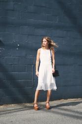 f21 white dress