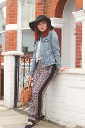 Boho Trousers and floppy Hat // Ark Clothing