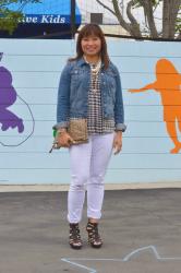 Throw Back Thursday Fashion Link Up: Gingham Top