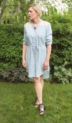 Denim Shirtdress for Summer