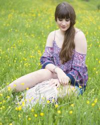 OUTFIT: Bershka Top & Denim Shorts