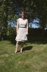 Creation: The Burdastyle Sewing Handbook dress: The Leaf Dress