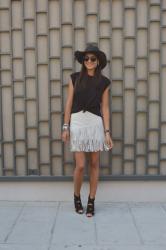 Fringe skirt