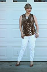 Leopard and White