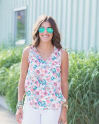 Pastel Floral Tank