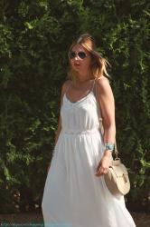 Little white dress for summer