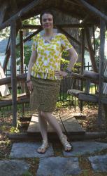 Thrift Style Thursday - Sunshine On My Shoulder