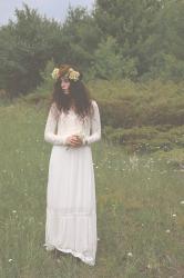 a very boho wedding dress // part one