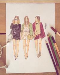 FashionCoolture: drawing!