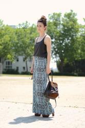 Outfit: Weite Hose Summer Trend