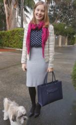 June Dress Week: Corporate Style - Polka Dots and Floral Print - Monthly Purchases