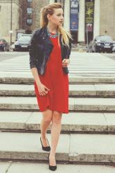 Lady in red