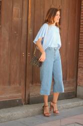 culote en denim