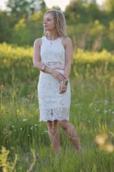 Double Time Ivory Dress