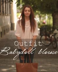 Outfit | Babydoll blouse