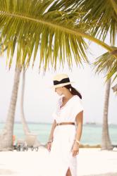 Kaftan on the beach