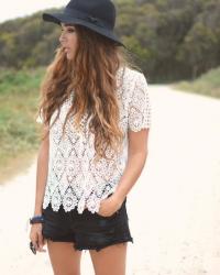 boho top + kimono