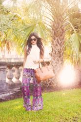Psychadelic Prints and Summer Knits