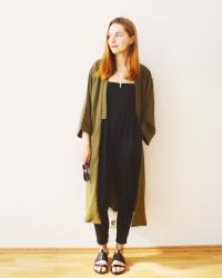 OUTFIT: Khaki Duster