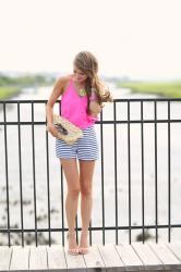 Hot Pink + Stripes