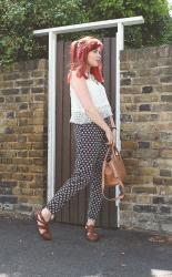 Sugarhill trousers and lace