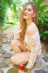 {Outfit}: Romantic Lace Spring Outfit