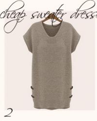 Cheap sweater dresses from Ericdress.com