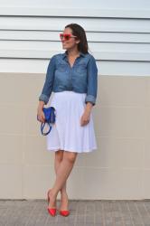 WHITE SKIRT