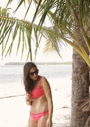 Red bikini