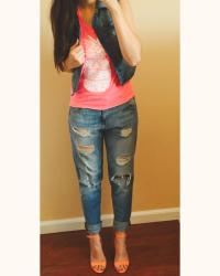6 Ways of How I styled Target Destroyed Boyfriend Jeans