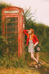Outfit: Red Telephone Box