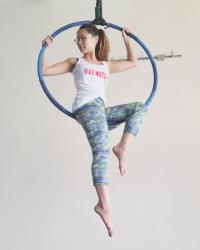 Aerial Hoop Poses at Urban Aerial Fitness