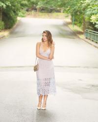 Pastel Crochet Dress