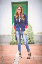 Chaqueta Militar Marina 