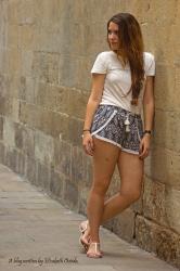 Shorts tribales around Barcelona. 