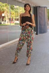 Pantalones de flores