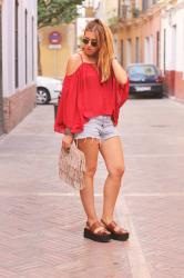 Boho off the shoulder