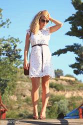 Guipure Stars Dress (Zara)