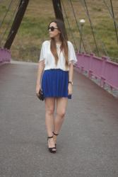 Blue Skirt.