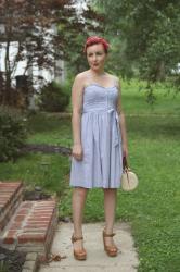 Cute Outfit of the Day: Corset Top Sundress