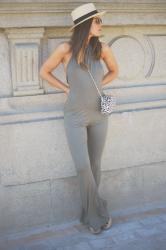 Halterneck jumpsuit