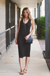 Simple Midi Dress