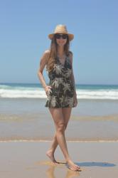 Palm trees jumpsuit