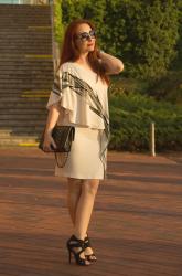 DIY Asymmetric Dress