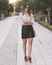 Summer Leather Skirt