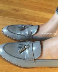 J. Crew Biella Tassel Loafers--Fresco Grey 