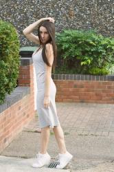 ootd: Basic gray dress