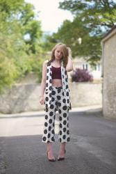 The 70’s Floral Co-Ord With Culottes